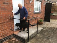 Handrail for Disabled Assistance and Jack
